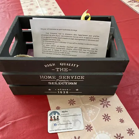 Apartmán Le Petit Bonhomme De Neige Gérardmer